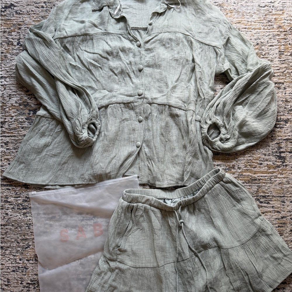 Sabo Huxley Top and Shorts  set size S - Picture 5 of 12